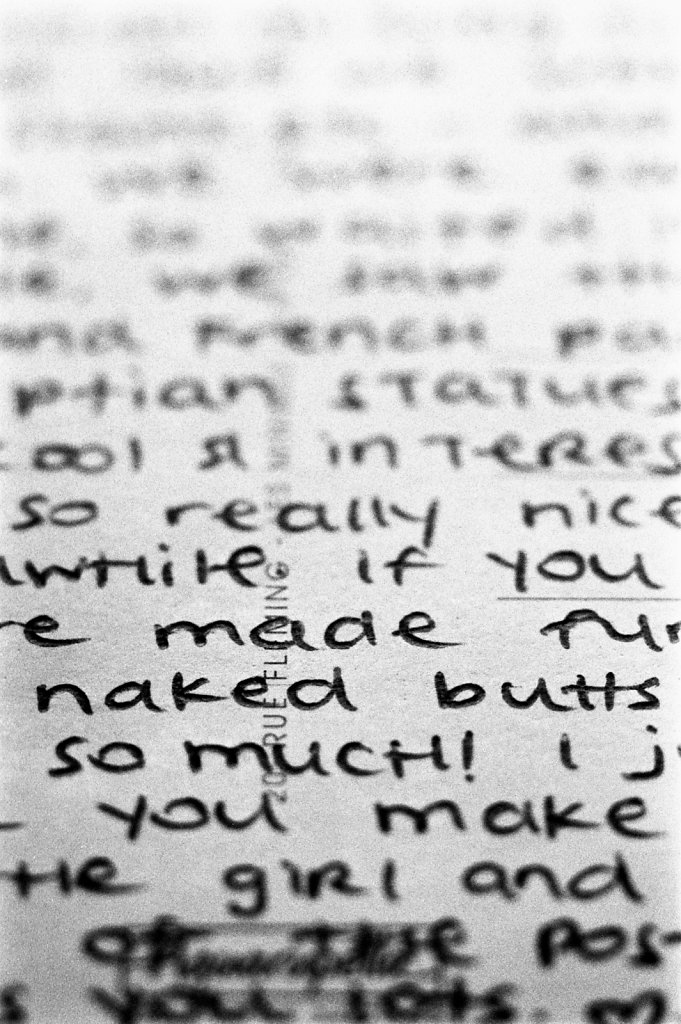Naked butts (postcard)
